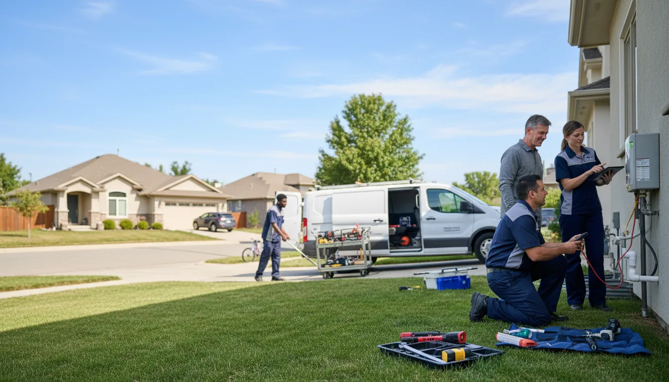 Tankless water heater service in Koppel, PA